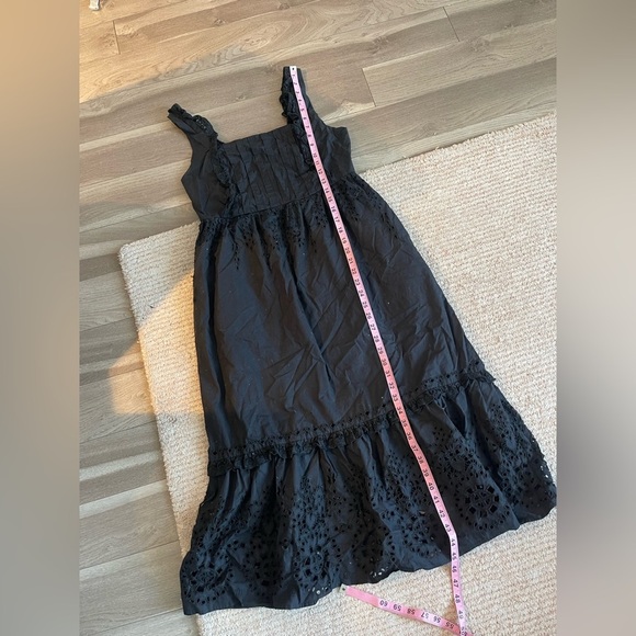 Johnny Was Jesminda Midi Eyelet Dress Silk - Picture 12 of 12